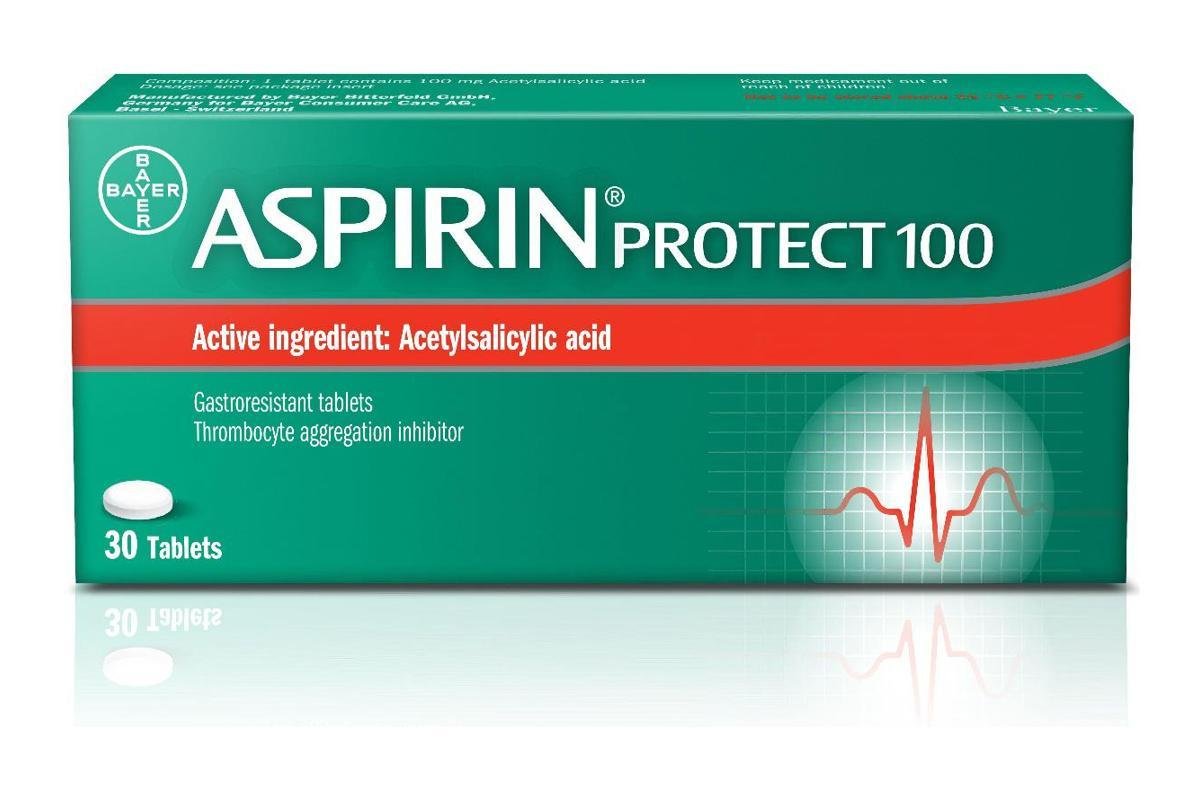 Aspirin Protect 100Mg Tablets, 30 Count