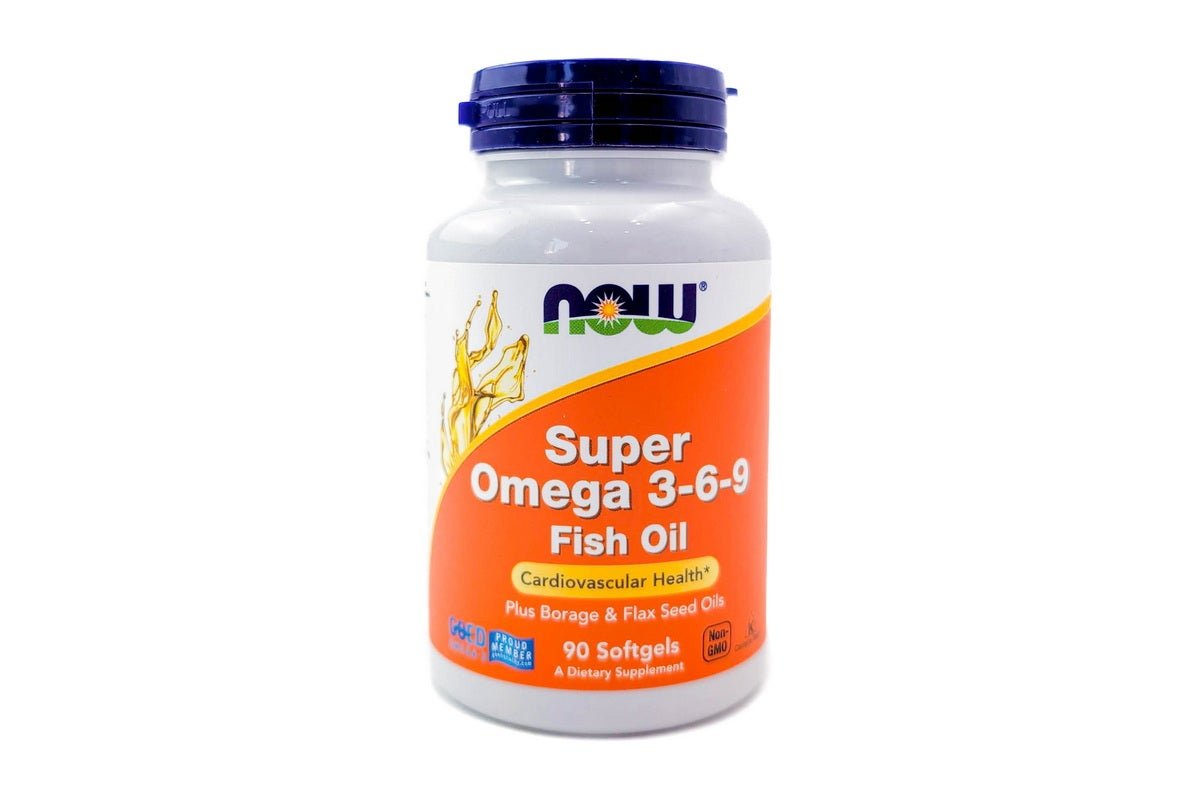 Now Super Omega 3-6-9 1200 Mg 90 Pieces