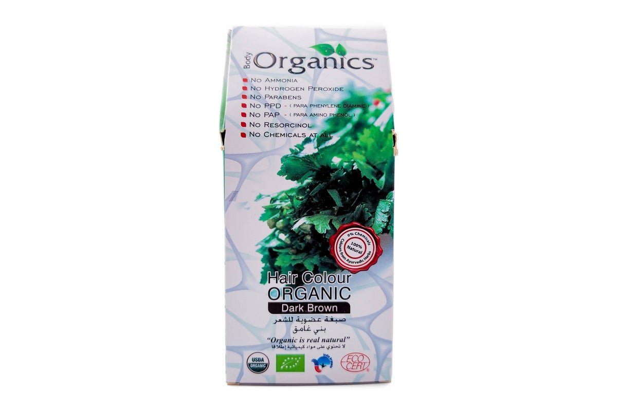 Body Organics Hair Color Dark Brown - ammonia free...