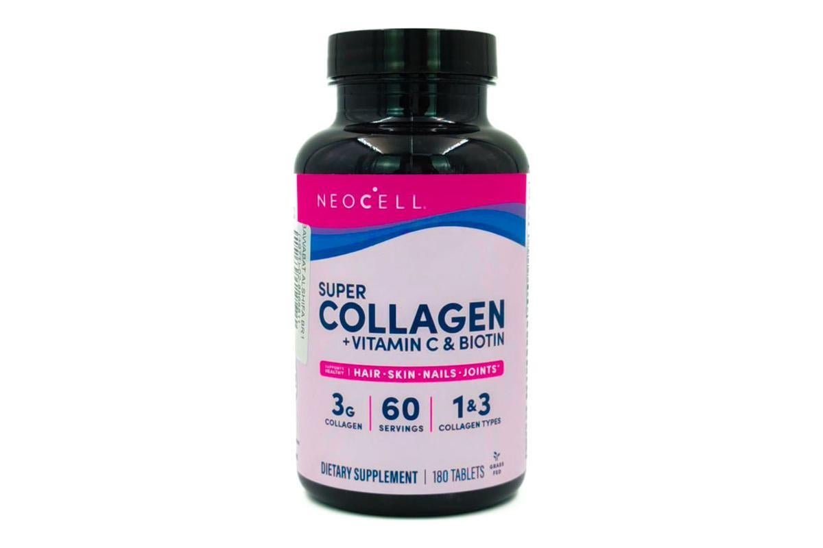 Neocell Super Collagen 1And 3 + Vitamin C And Biotin Tablets, 180 Tablets