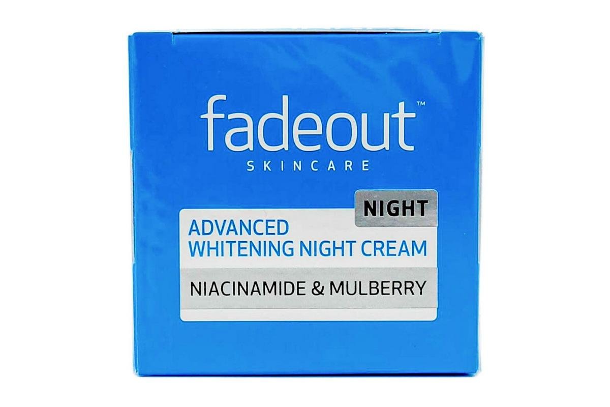 Fade Out Advanced Even Skin Tone Night Cream White, 50ml