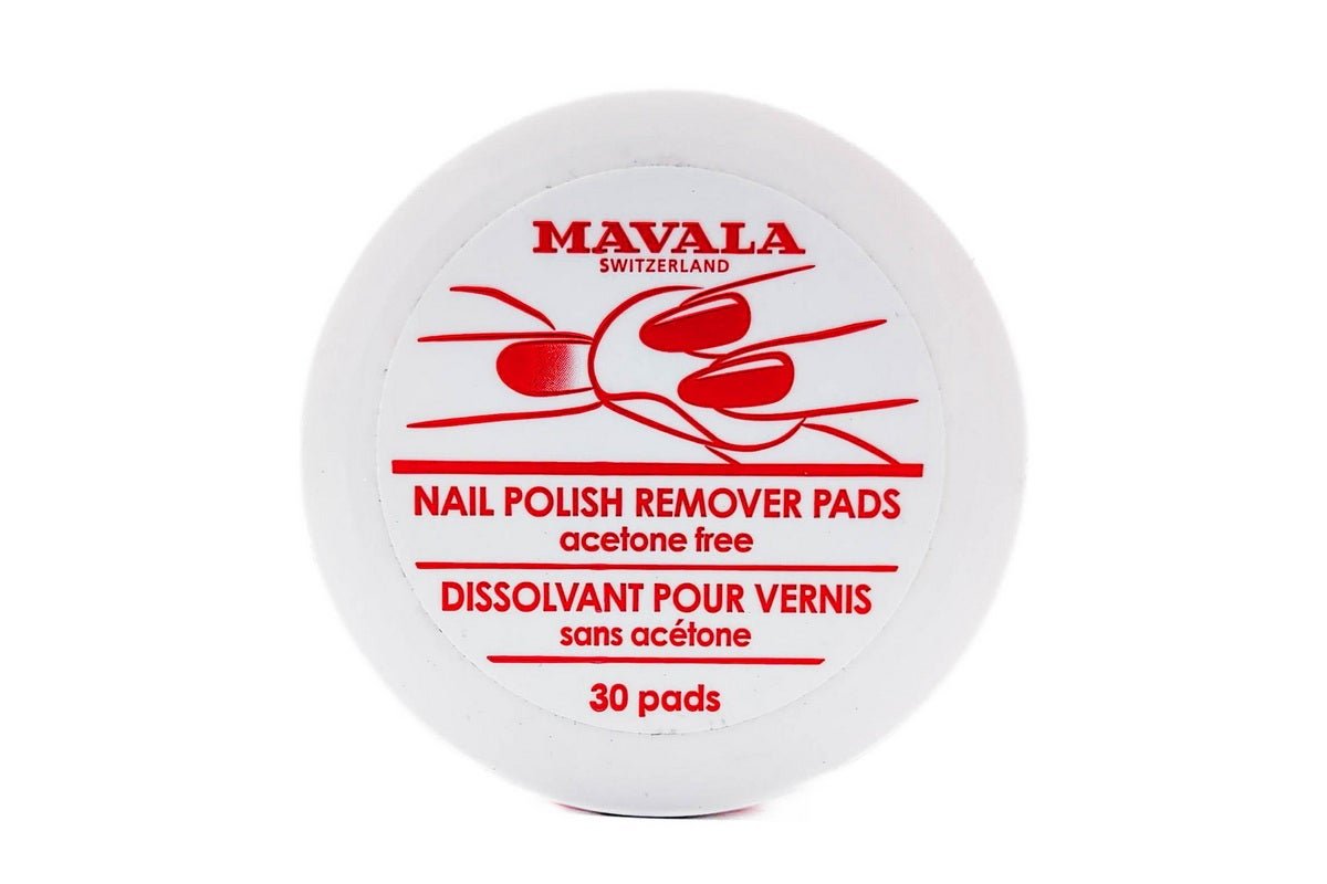 Mavala Nail Polish Remover Acetone Free Pads 30 Pieces