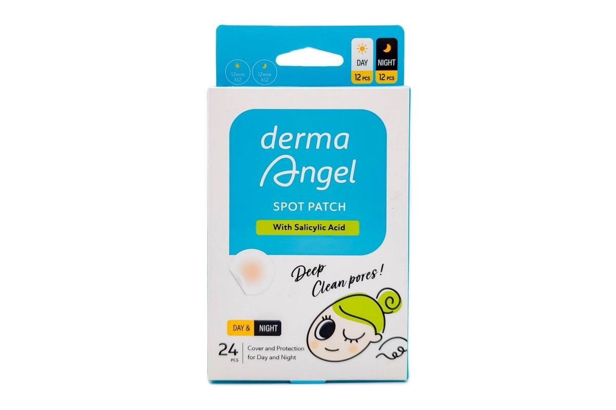 Derma Angel Spot Patch with Salicylic Acid Day And Night, 24 Pieces