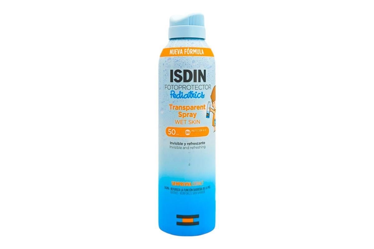 Fotoprotector Isdin Pediatrics Transparent Spray Wet Skin 250Ml