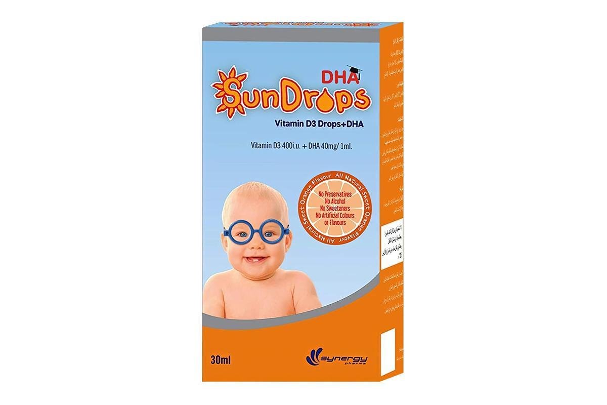 Synergy Sundrops Vitamin D3 + DHA 50 ML
