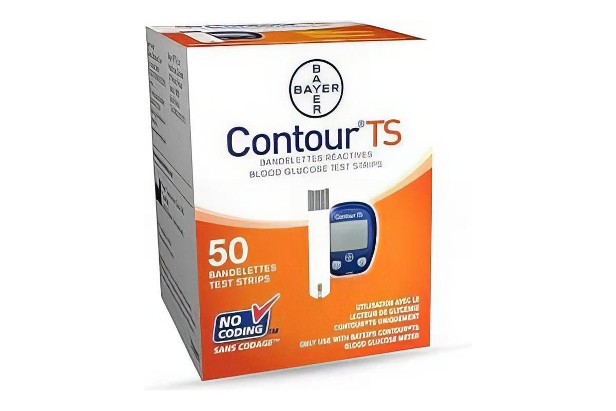 Contour Ts Blood Glucose Test Strips 50s