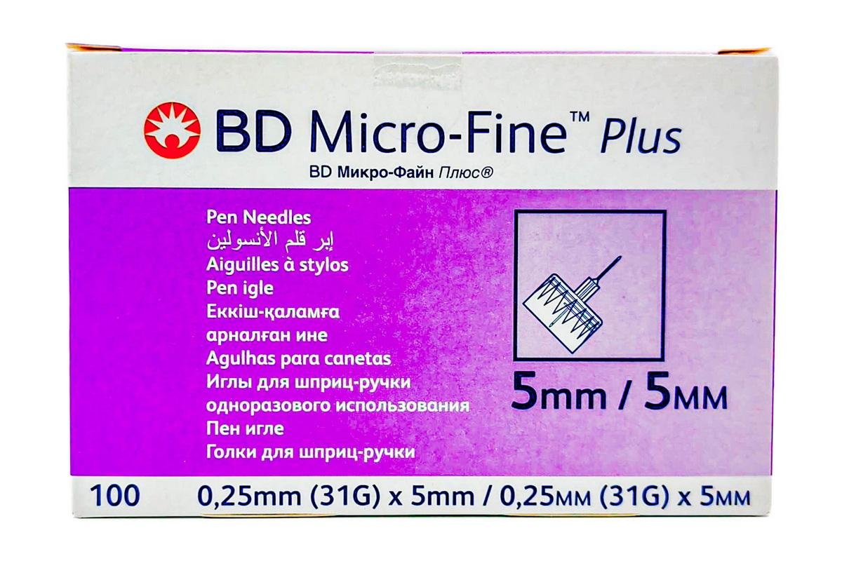 BD Microfine Needle For Insulin Pen 31 Gm By 5 Mm 100 Pieces