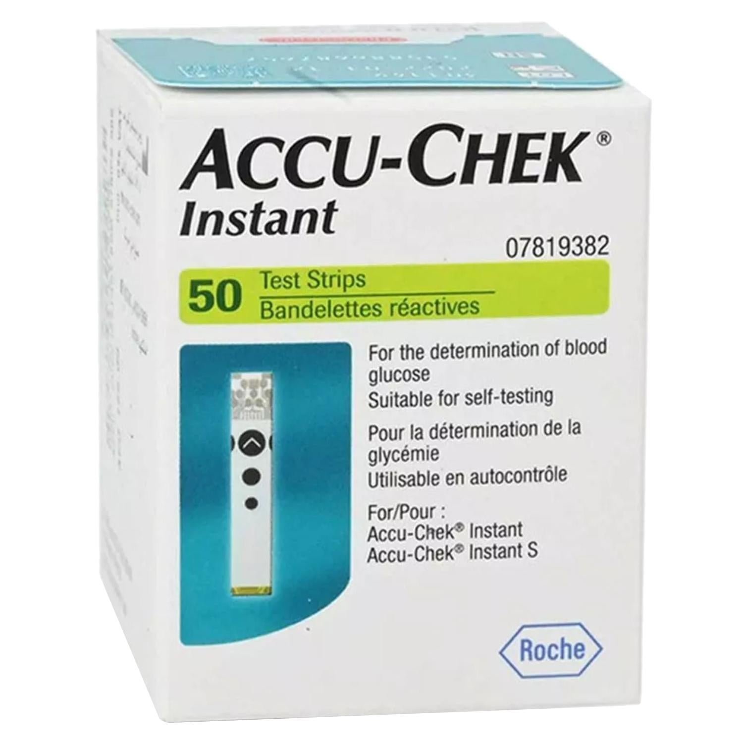 Accu Check Instant Test Strips 50'S
