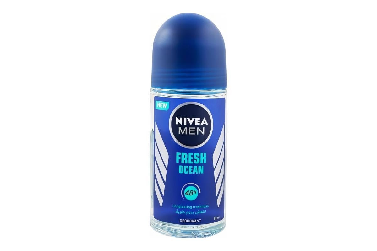 Nivea Fresh Ocean Deodorant Roll On for Men, 50ml