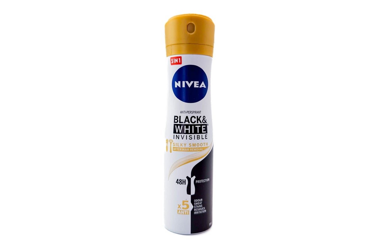 Nivea Deo Spray Black And White Silky Smooth 150 ml