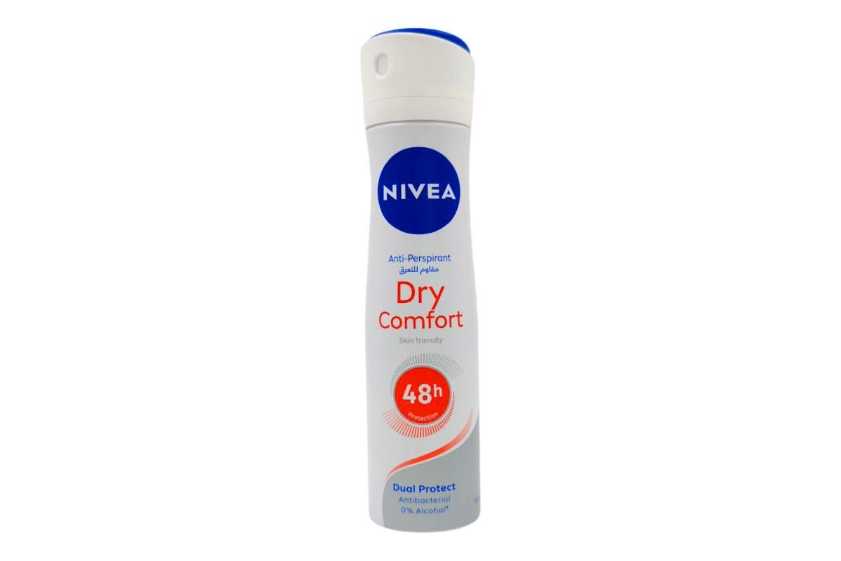 Nivea Antiperspirant Spray for Women Dry Comfort Quick Dry, 150ml
