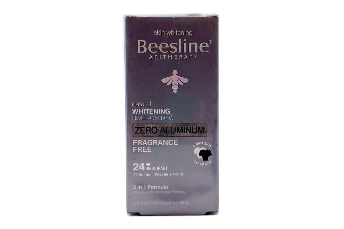 Beesline Whitening Roll On Deodorant - Zero Aluminium Fragrance Free for Women 70 Ml