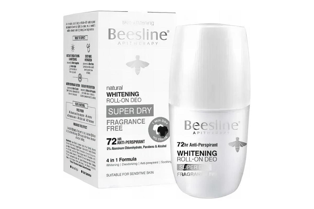 Beesline Whitening Roll On Deo Super Dry Fragrance Free 50 ml