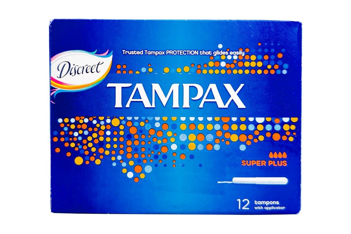 Tampax Super Plus Tampons 12 Count