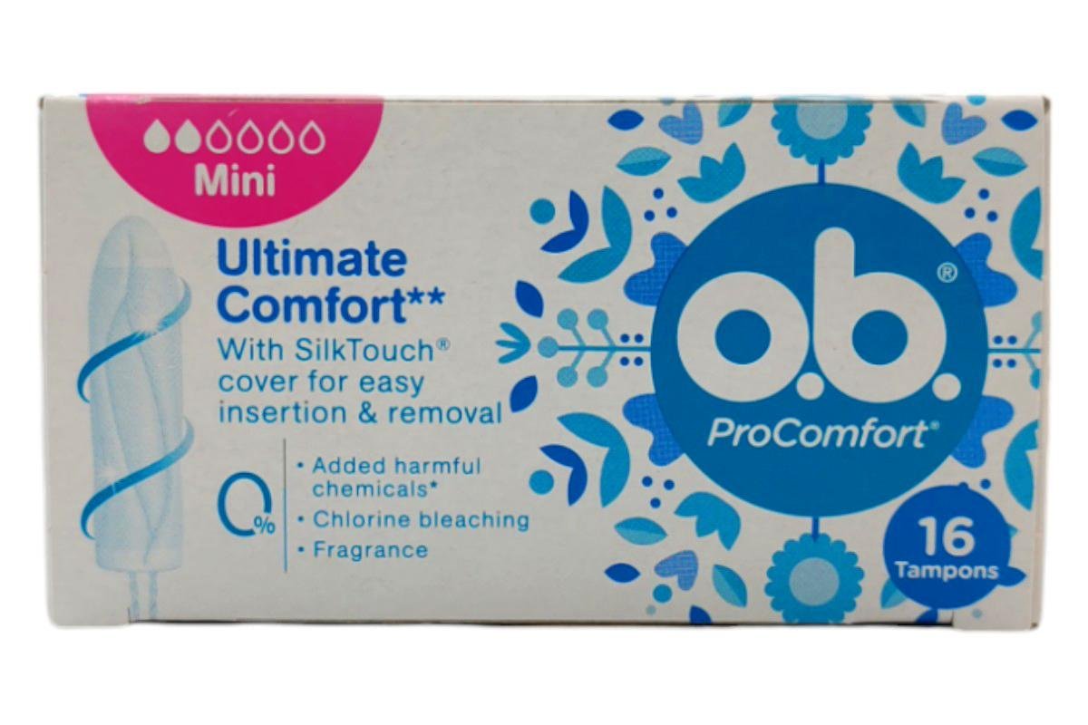 Ob Mini Tampons, 16 Pieces