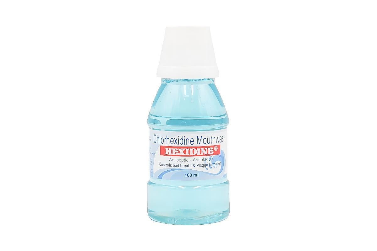 Hexidine Antiseptic Antiplaque Chlorhexidine Mouthwash for Bad Breath And Plaque