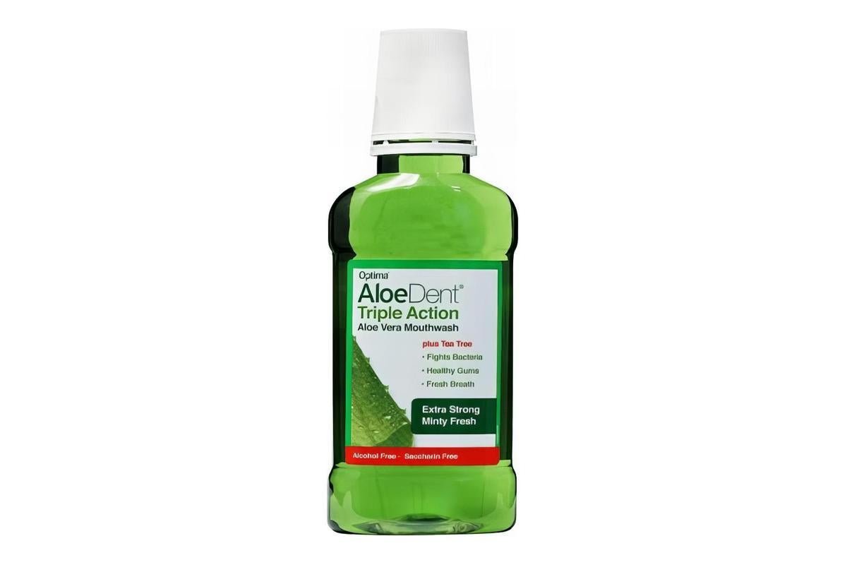 Optima Aloedent Triple Action Aloe Vera Mouthwash 250 ML