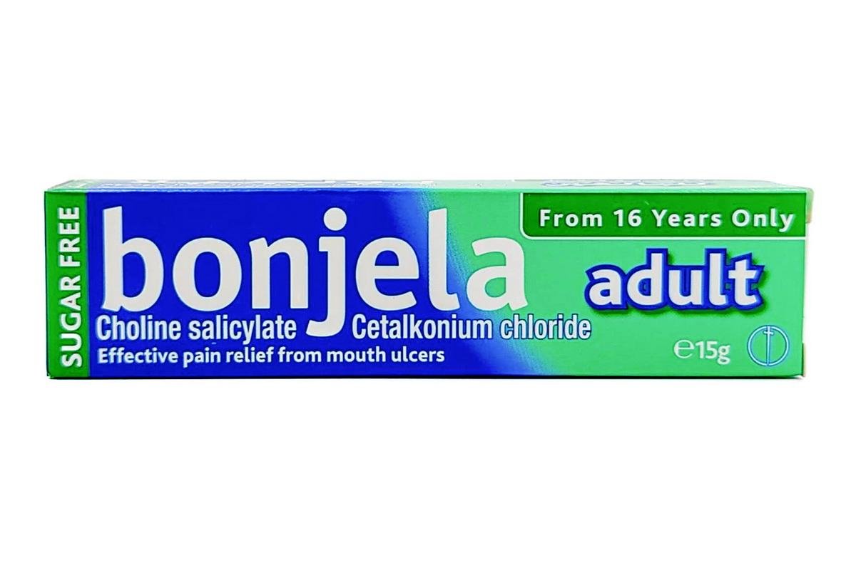 Bonjela Gel For Effective Pain Relief From Mouth Ulcers -Sugar Free