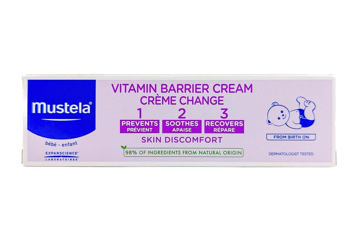Mustela Vitamin Barrier Cream 123, 50ml