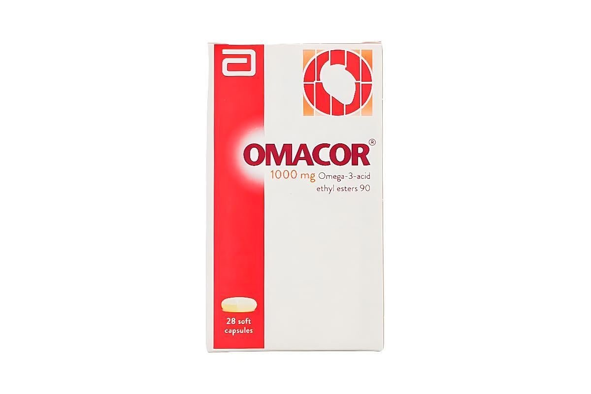 Omacor 1000 mg 28 Capsules