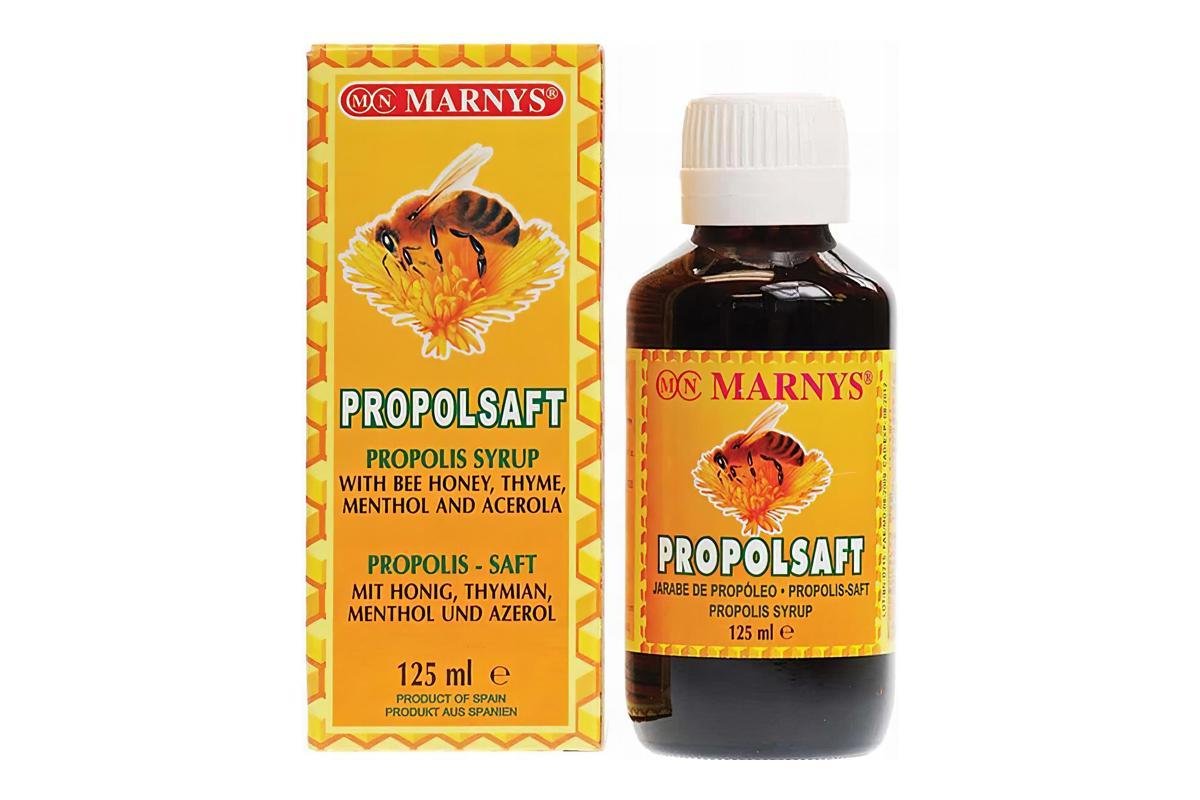 Marnys Propolsaft Propolis Syrup With Bee Honey, Thyme, Menthol 125ml