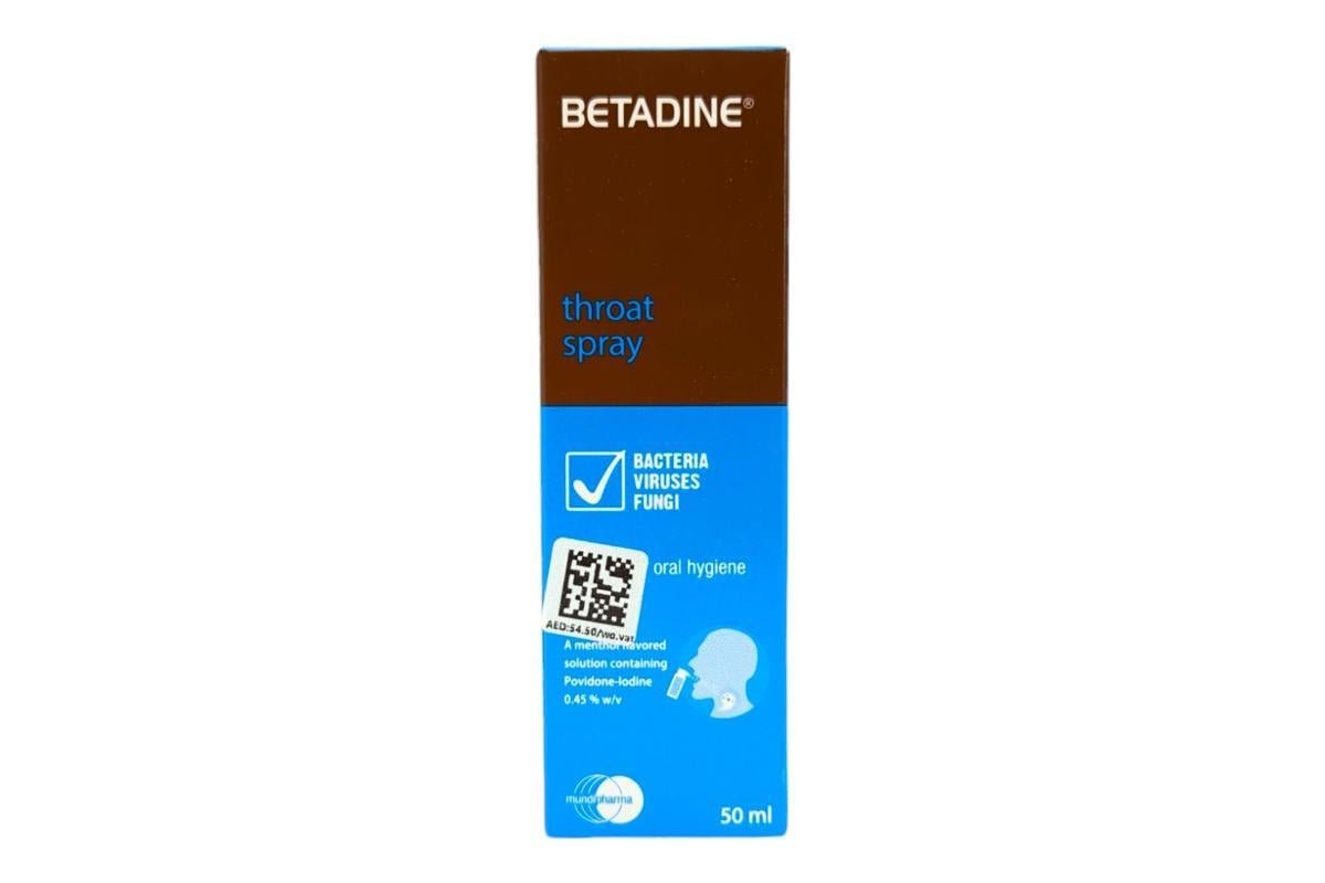 Betadine Throat Spray 50 ml