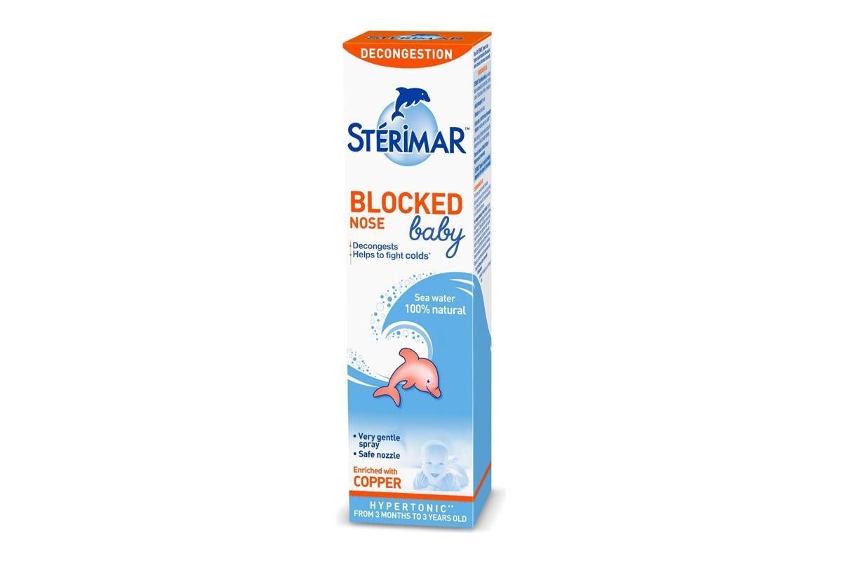 Sterimar Baby Blocked Nose Hypertonic Colds And Sinusitis Spray, 50ml