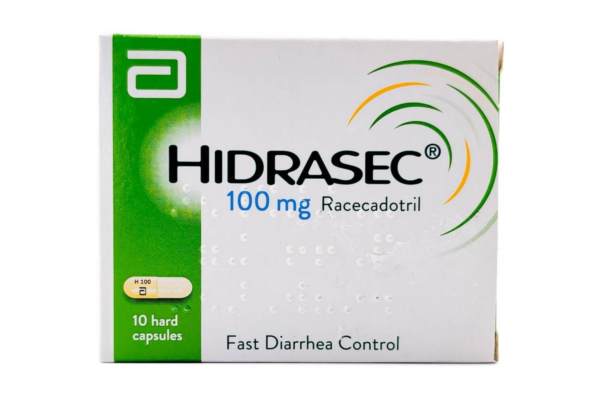 Hidrasec 100Mg Racecadotril Fast Diarrhea Control 10 Hard Capsules