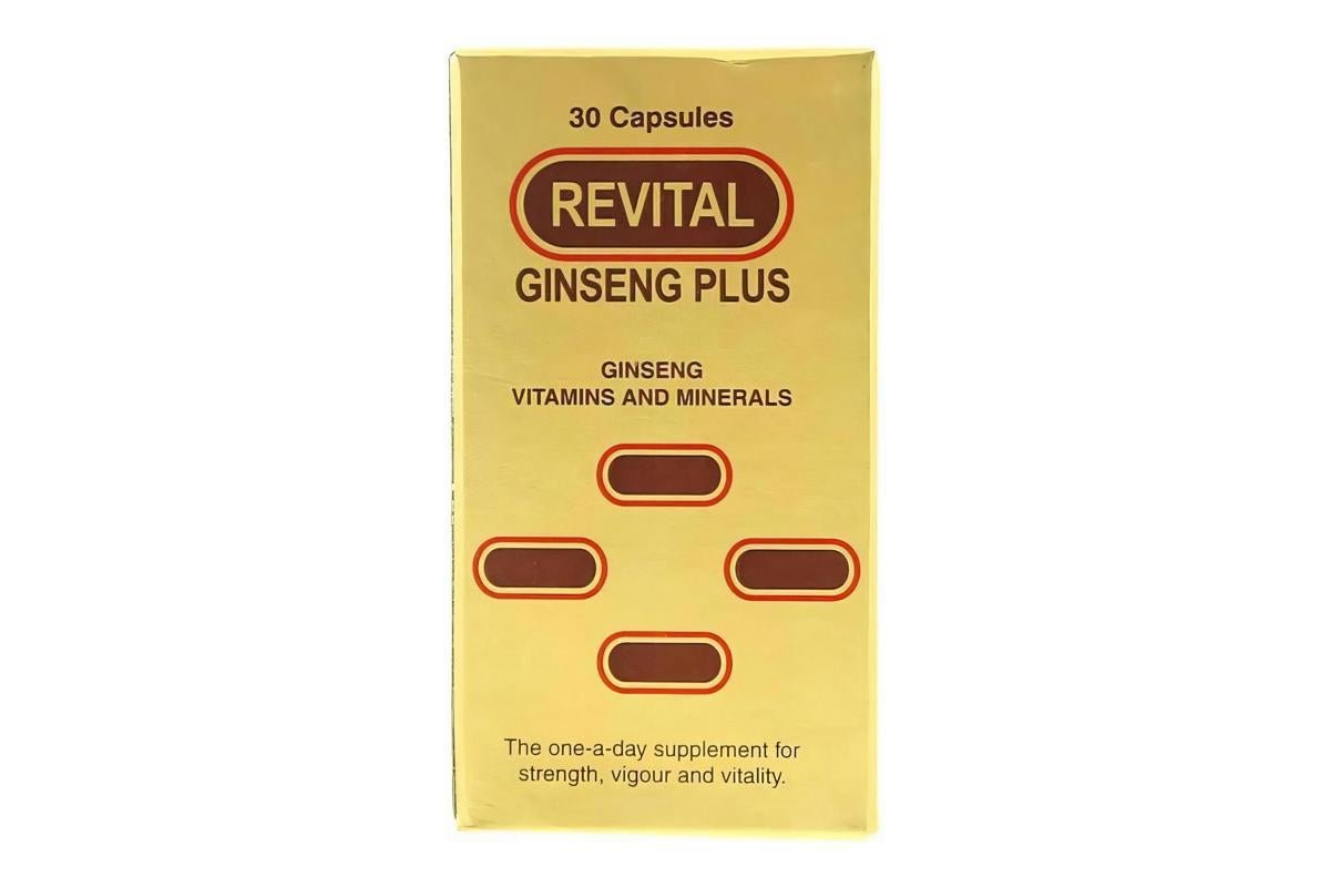 Revital Ginseng Plus Capsules, 30S