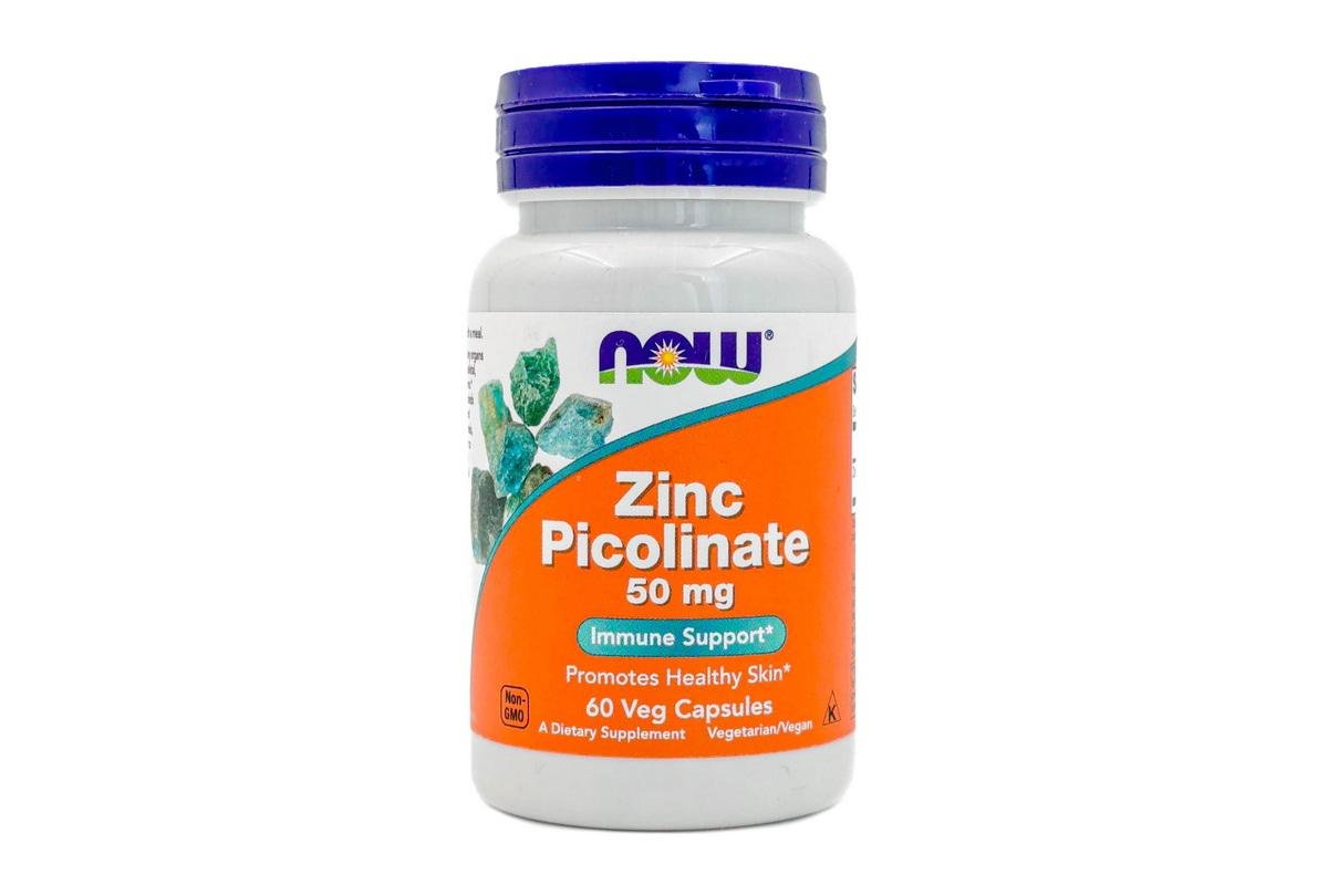 Now Zinc Picolinate 50 Mg Capsules 60 Pieces