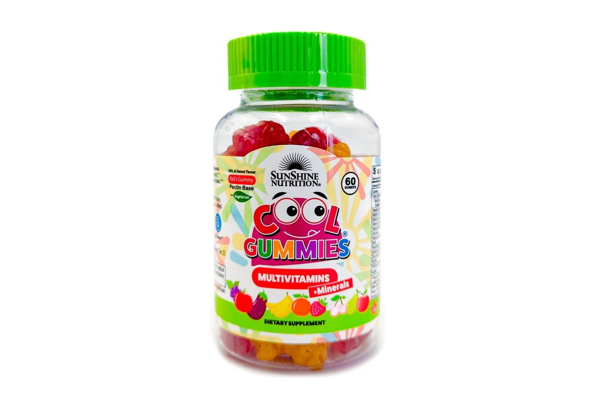 Sunshine N Cool Gummies Vegan Multivitamins - 2 Flavours