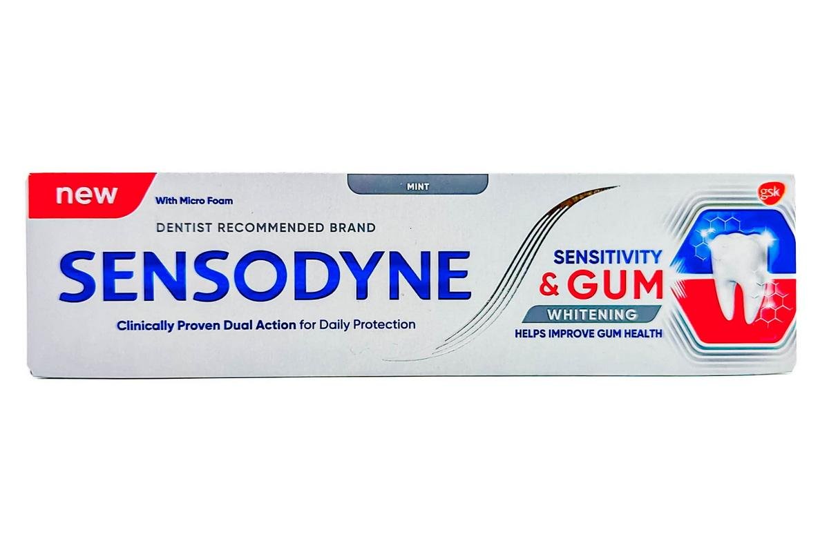 Sensodyne Sensitive And Gum Whitening Toothpaste 75 ml