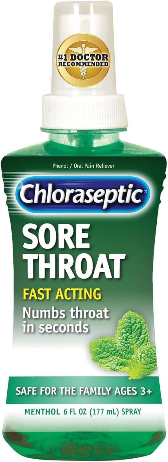Chloraseptic Sore Throat Menthol Spray 177 ML
