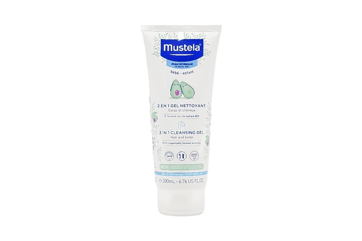 Mustela Baby 2 In 1 Cleansing Gel For Normal Skin 200 ML