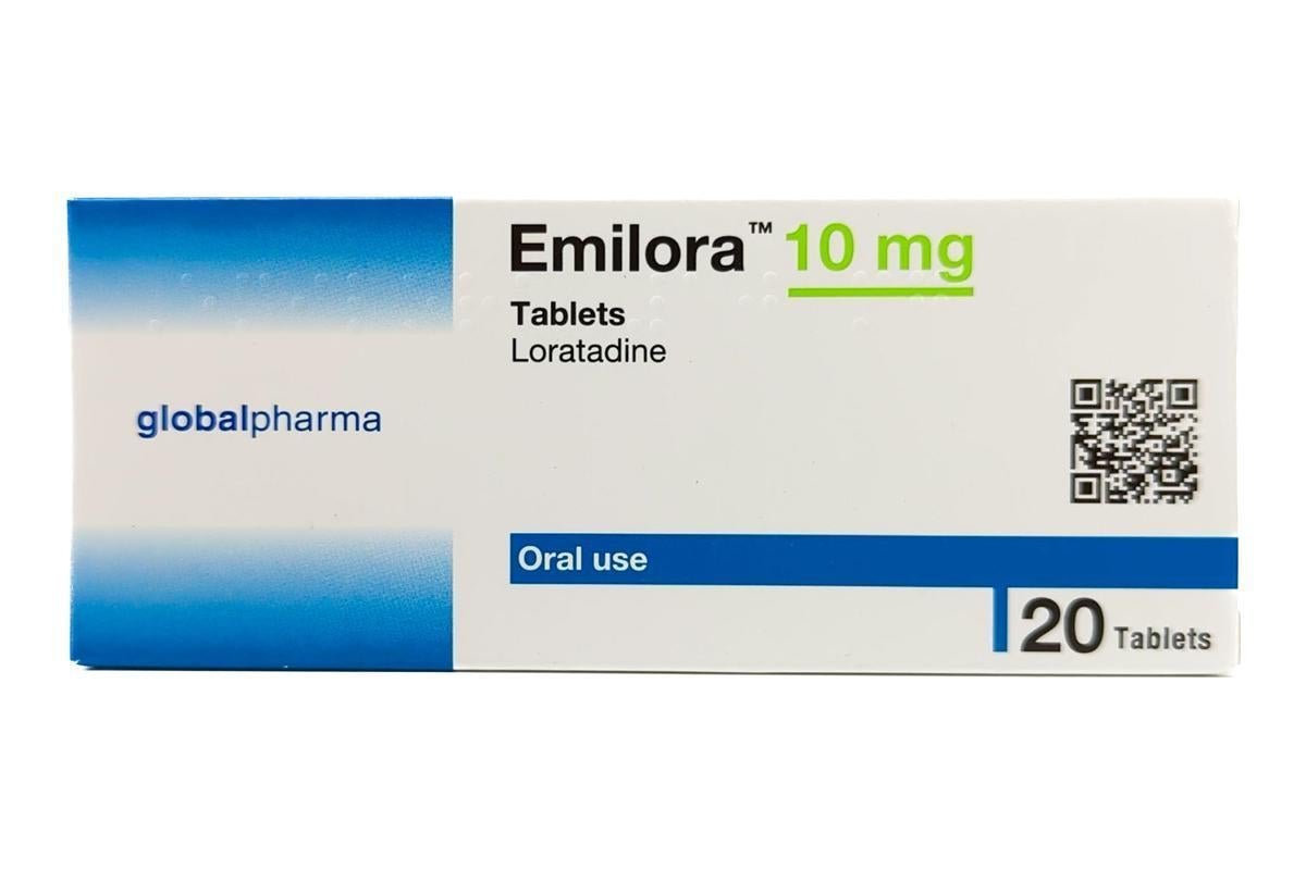 Emilora 10Mg Loratadine Oral Use 20 Tablets