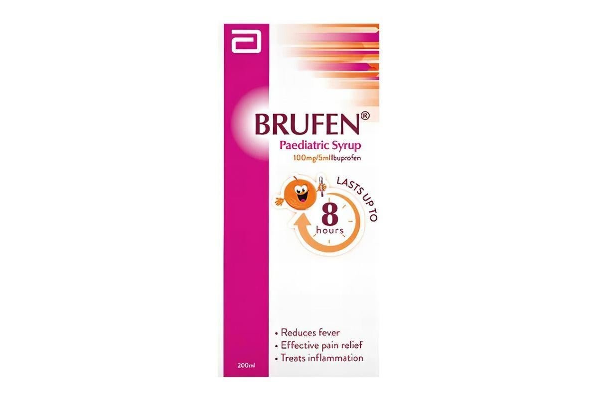 Brufen Paediatric 100Mg Syrup 200Ml