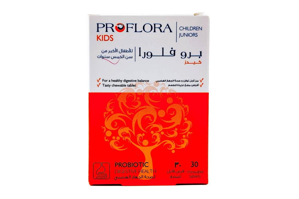 Proflora Kids Probiotic Chewable Tablets 30 Pieces