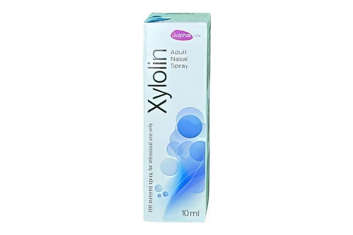 Xylolin 0.1% Xylometazoline Hydrochloride Nasal Spray for Adults, 10ml
