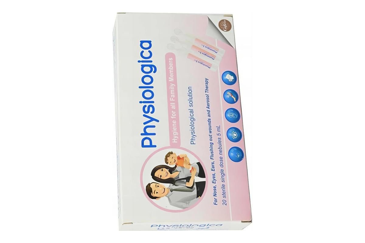 Physiologica Nasal And Ophthalmic Solution 5 ML Doses 20 Pieces