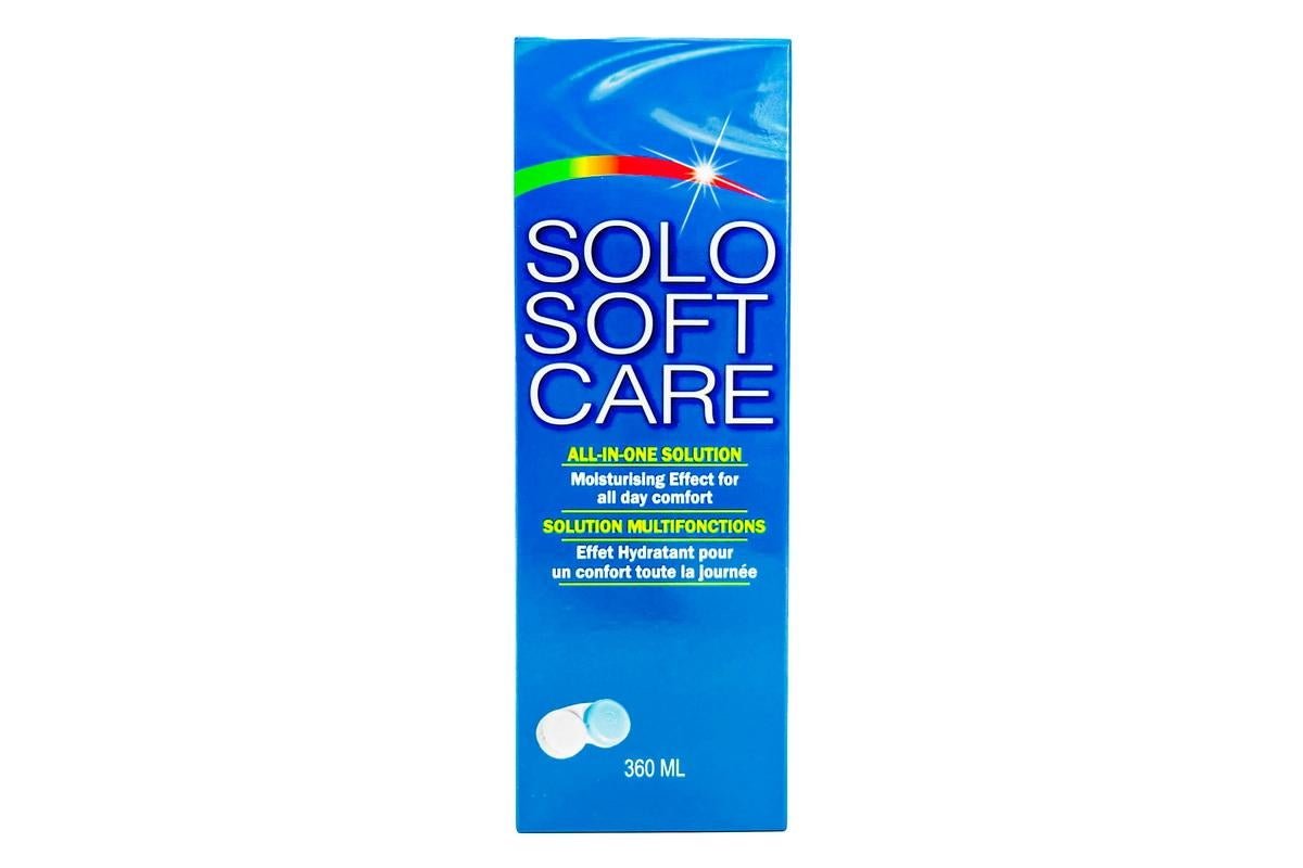 Solo Soft Care All In One Eye Lens Solution, 360ml