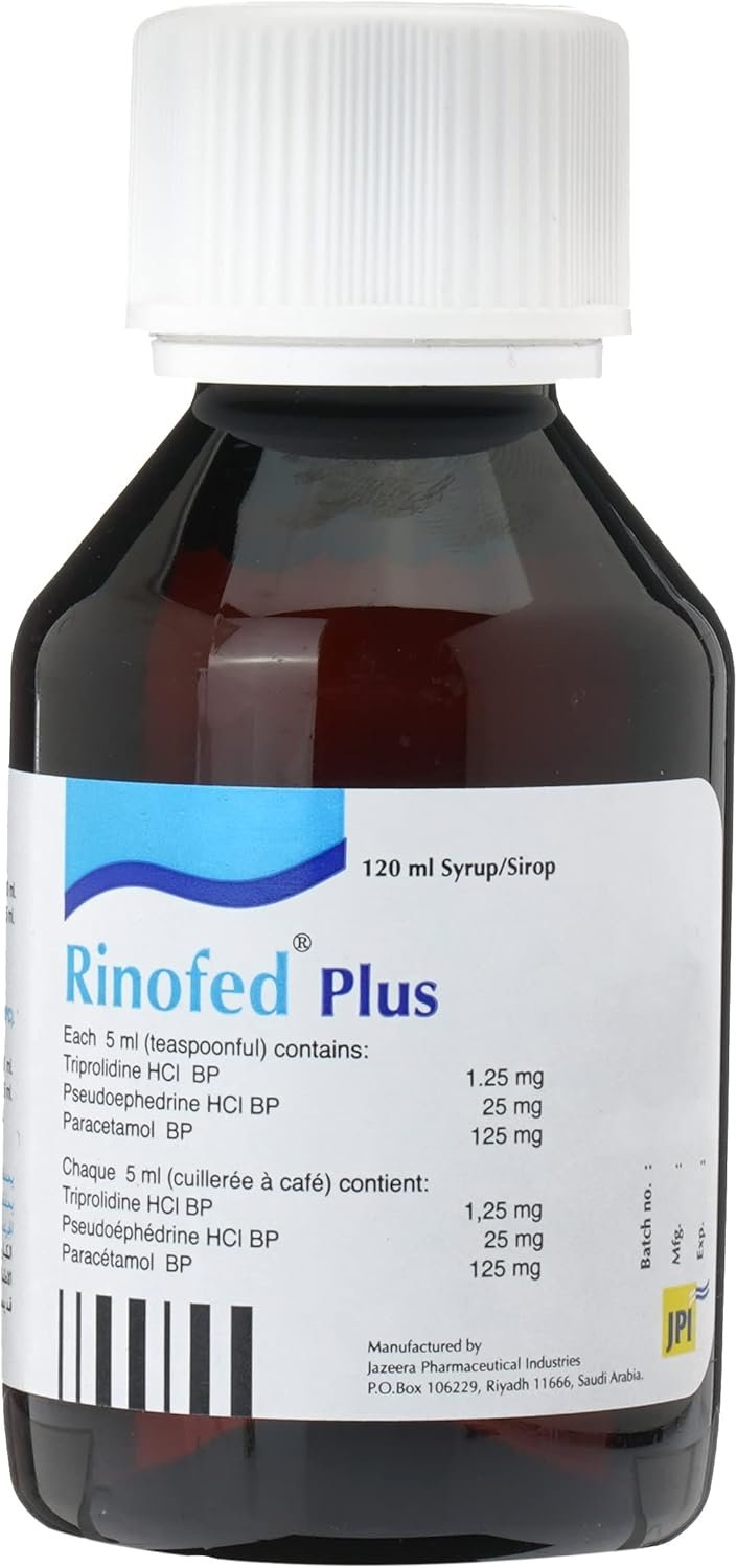 Rinofed Plus Syrup 120 ML