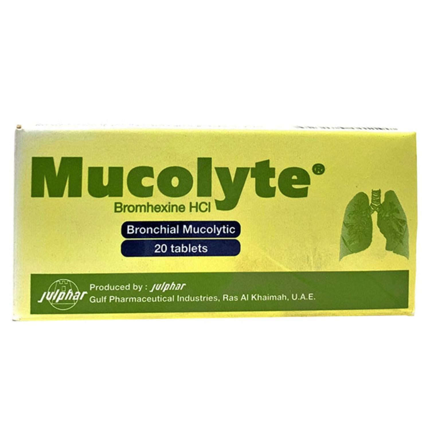 Mucolyte 8 mg 20 Tablet