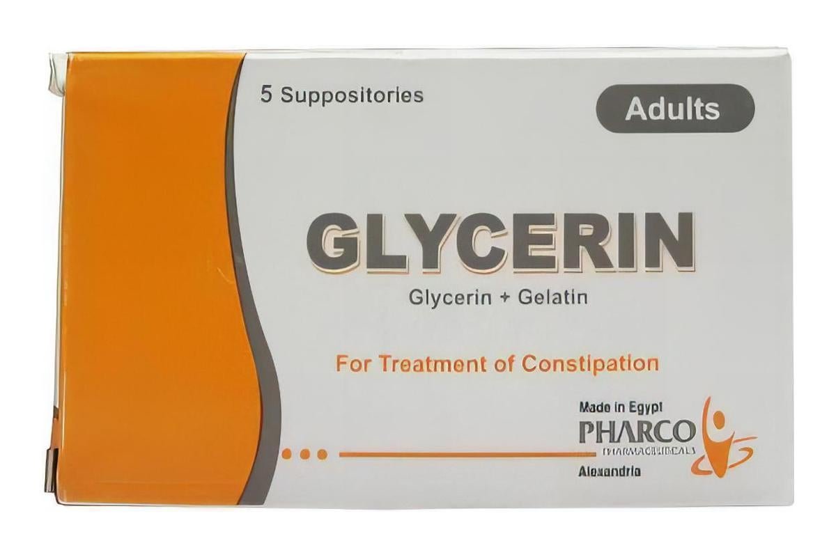Glycerin Adults 5 Suppositories