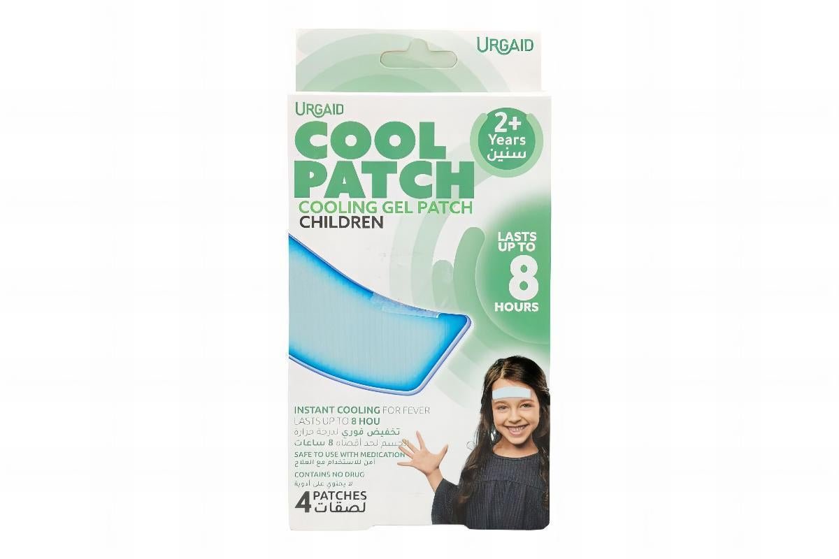 Urgaid Coolpatch for Children, 50mm x 120mm for 2+Years, 4 Patches