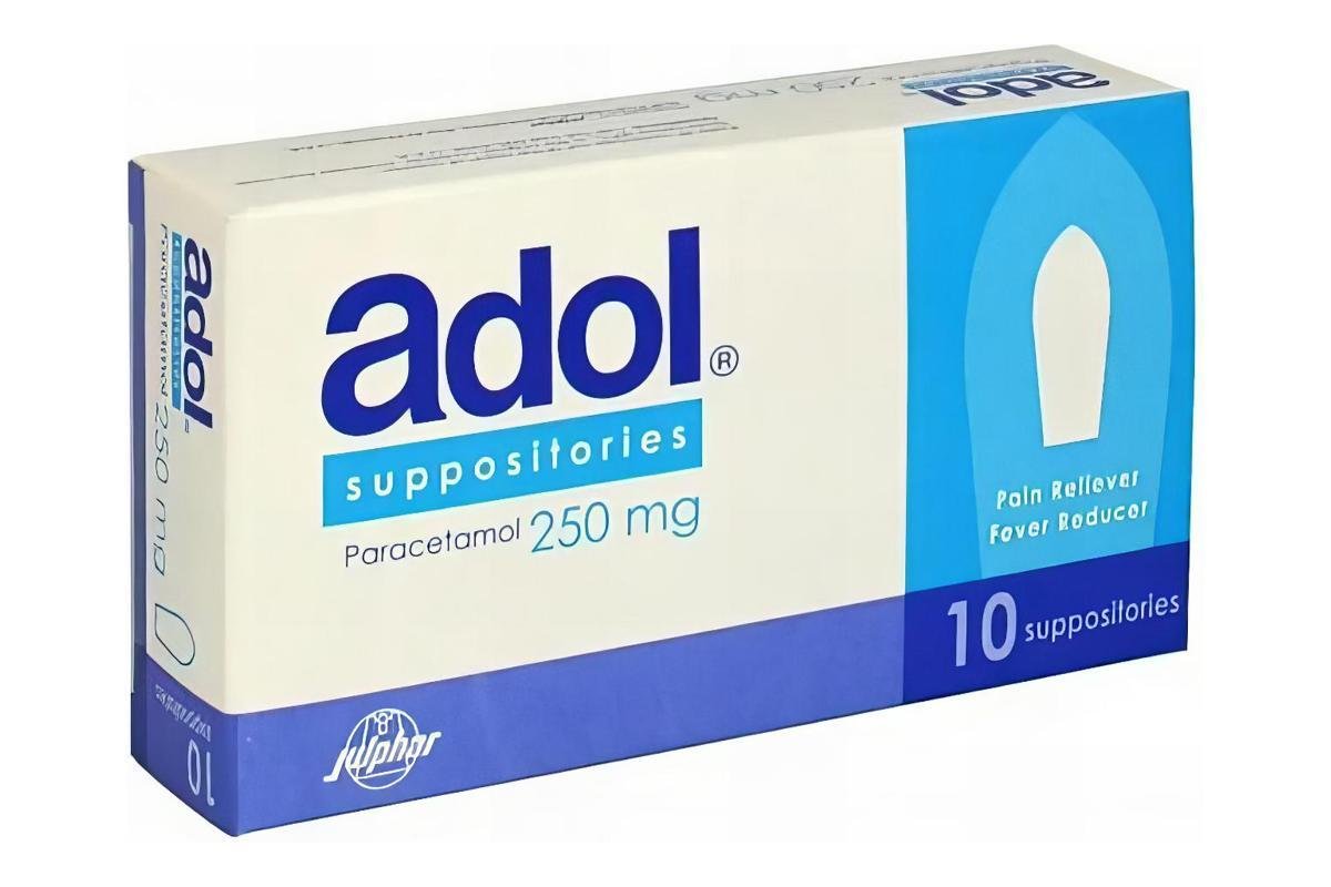 Adol 250 Mg Suppositories 10 Pieces