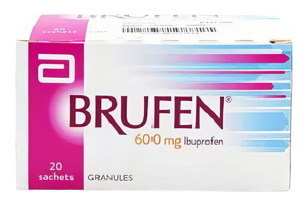 Brufen 600mg Ibuprofen Granule Sachets 20 per pack