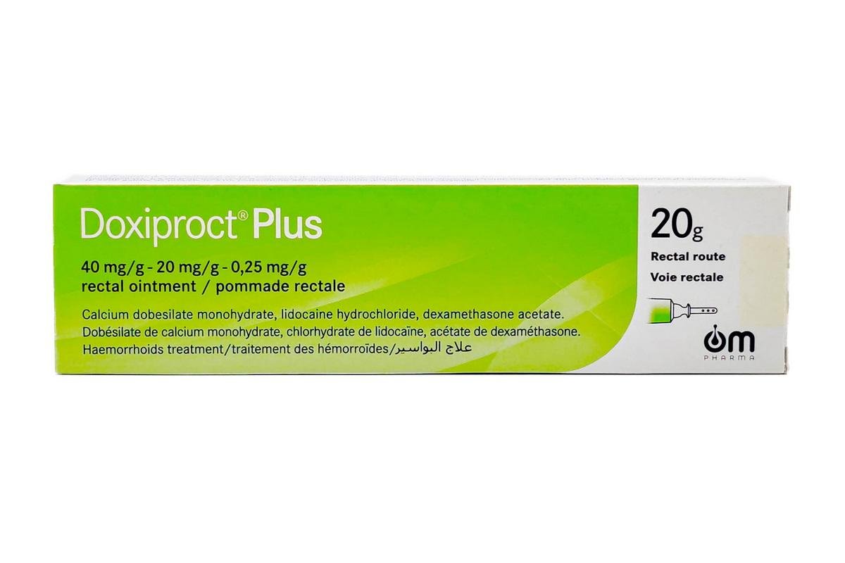 Doxiproct Plus Ointment 20 Gm