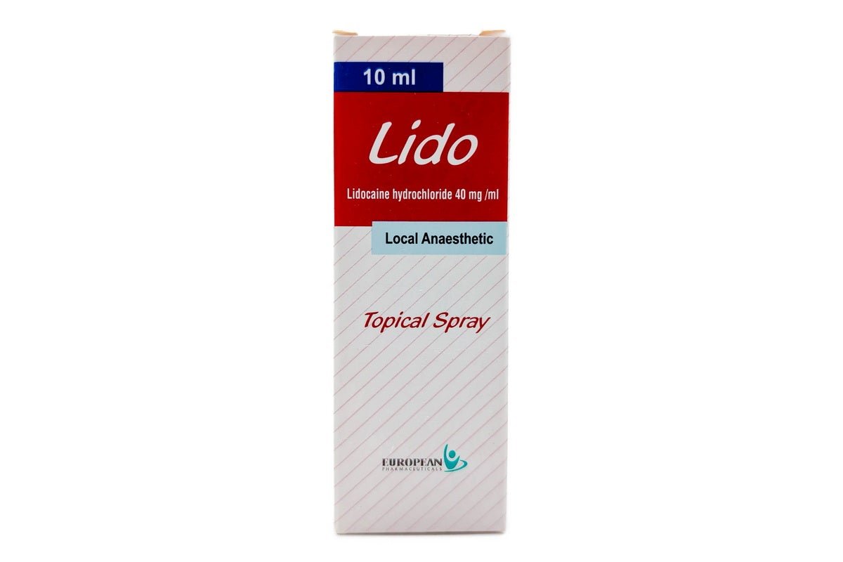 Lido Local Anesthetic Topical Spray, 10ml