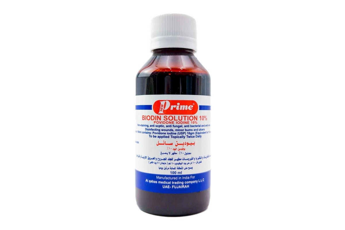 Prime Biodin Solution 10%, 100ml