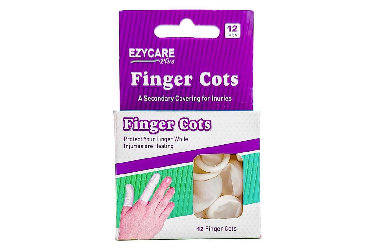 Ezycare Finger Cots 12 Pieces
